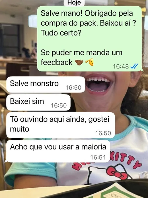 Comprador conta que baixou, ouviu e vai usar a maioria dos beats